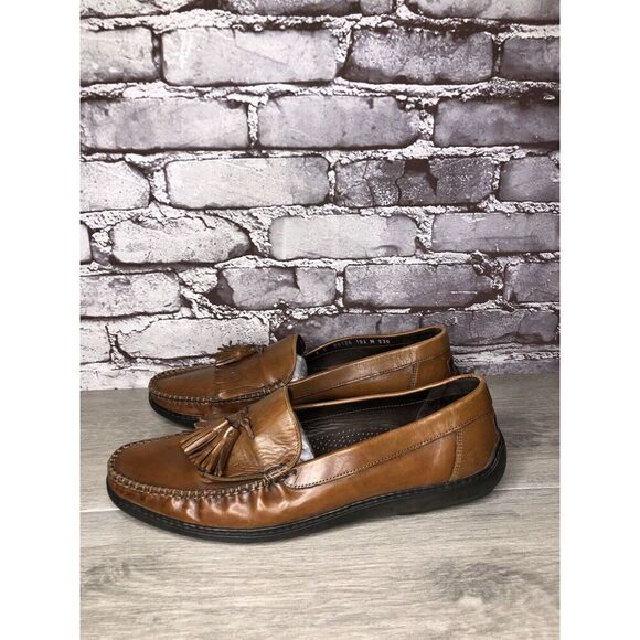 BRAGANO Cole Haan Brown Leather Kiltie Tassel Driving Loafers Men 10.5M US/44EU main image 8